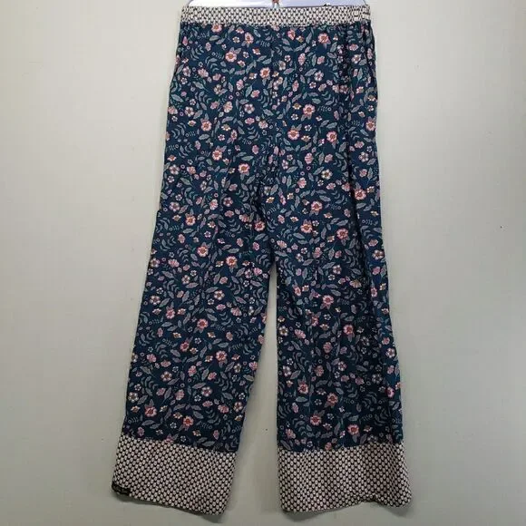 Matilda Jane Live To Be Spoiled XS Wide Leg Pants Boho Hippie Paisley Whimsical - Picture 3 of 16
